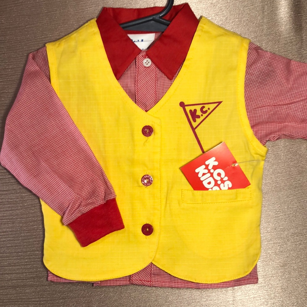 Vintage “Kansas City Chiefs“ Waistcoat and Shirt